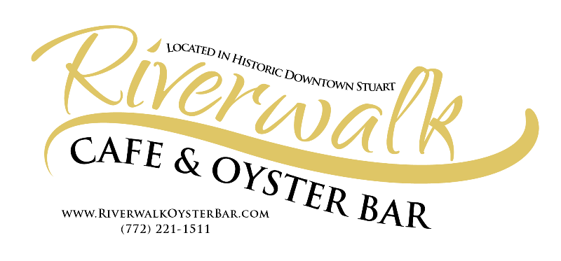 Riverwalk Cafe & Oyster Bar logo; brand identification, not a venue photograph