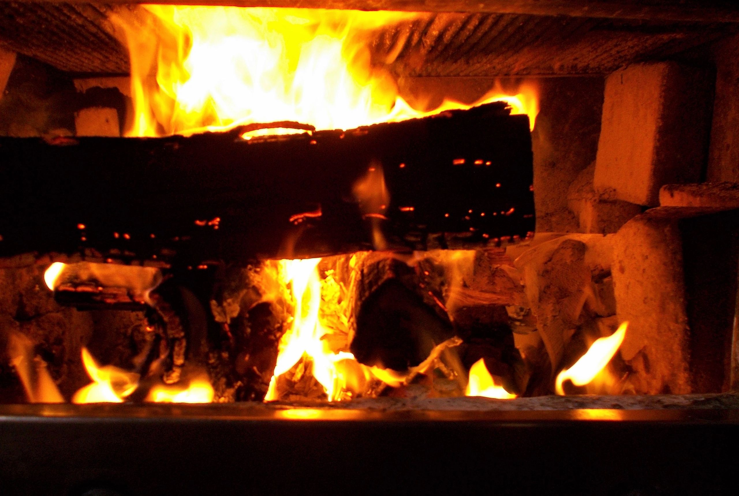 Wood-burning oven at 11 Maple Street